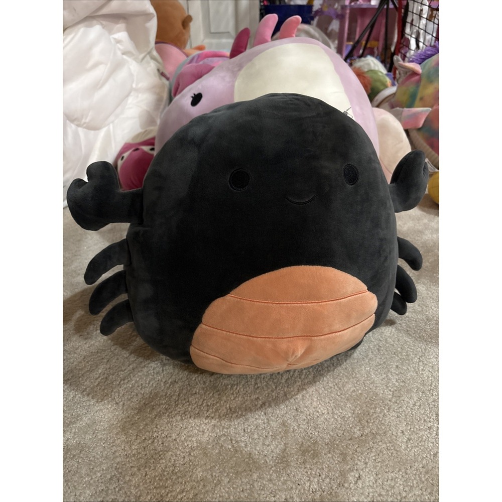 2022 Squishmallow 12" Samanthe Scorpion Soft Black Desert Plush Toy